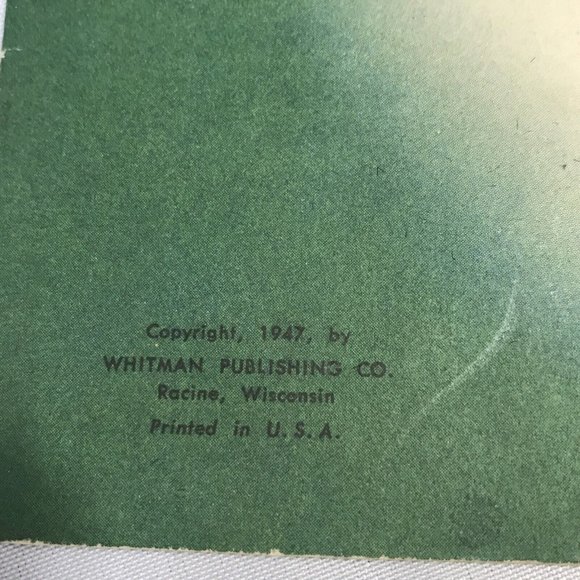 FUZZY WUZZY KITTEN Book 1947 Mother Goose Children’s Story - Picture 4 of 10